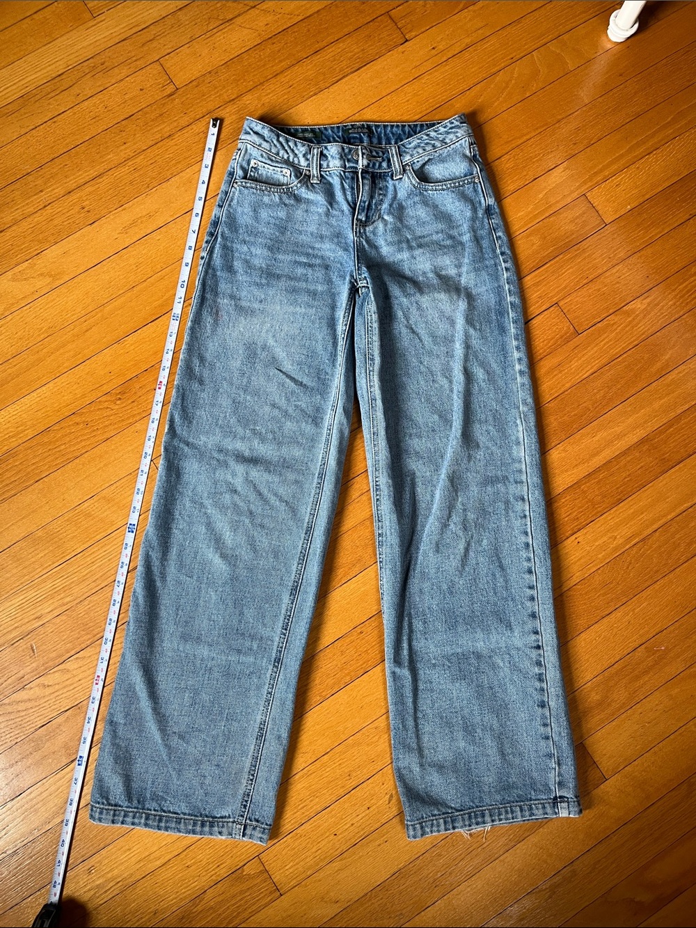 wild fable Light Blue Wide-Leg Jeans